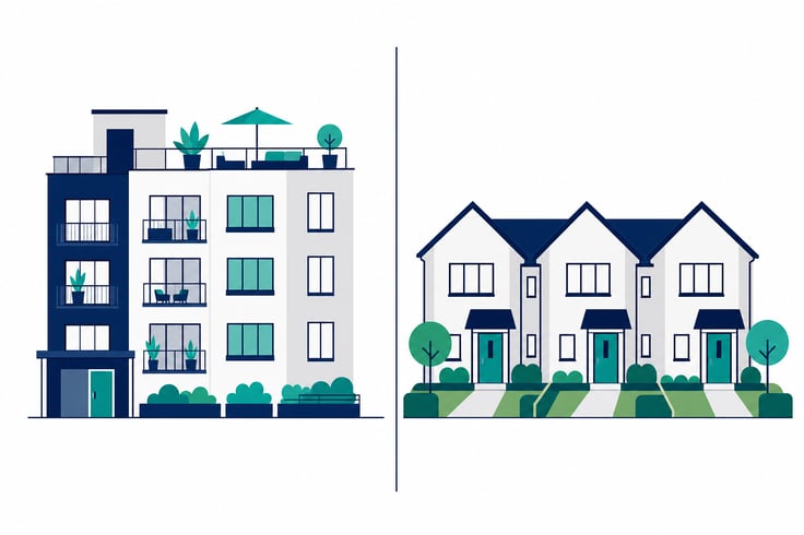 Urban Apartments Versus Family Houses