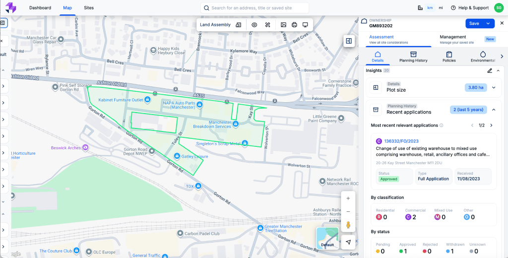 Cut through the noise and assess your sites in seconds
