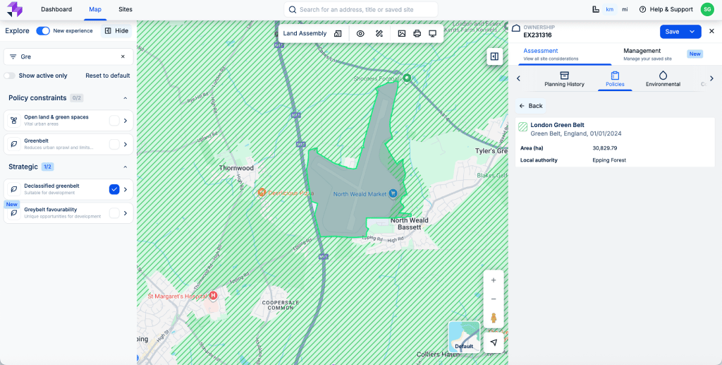 Find newly unlocked land before the competition