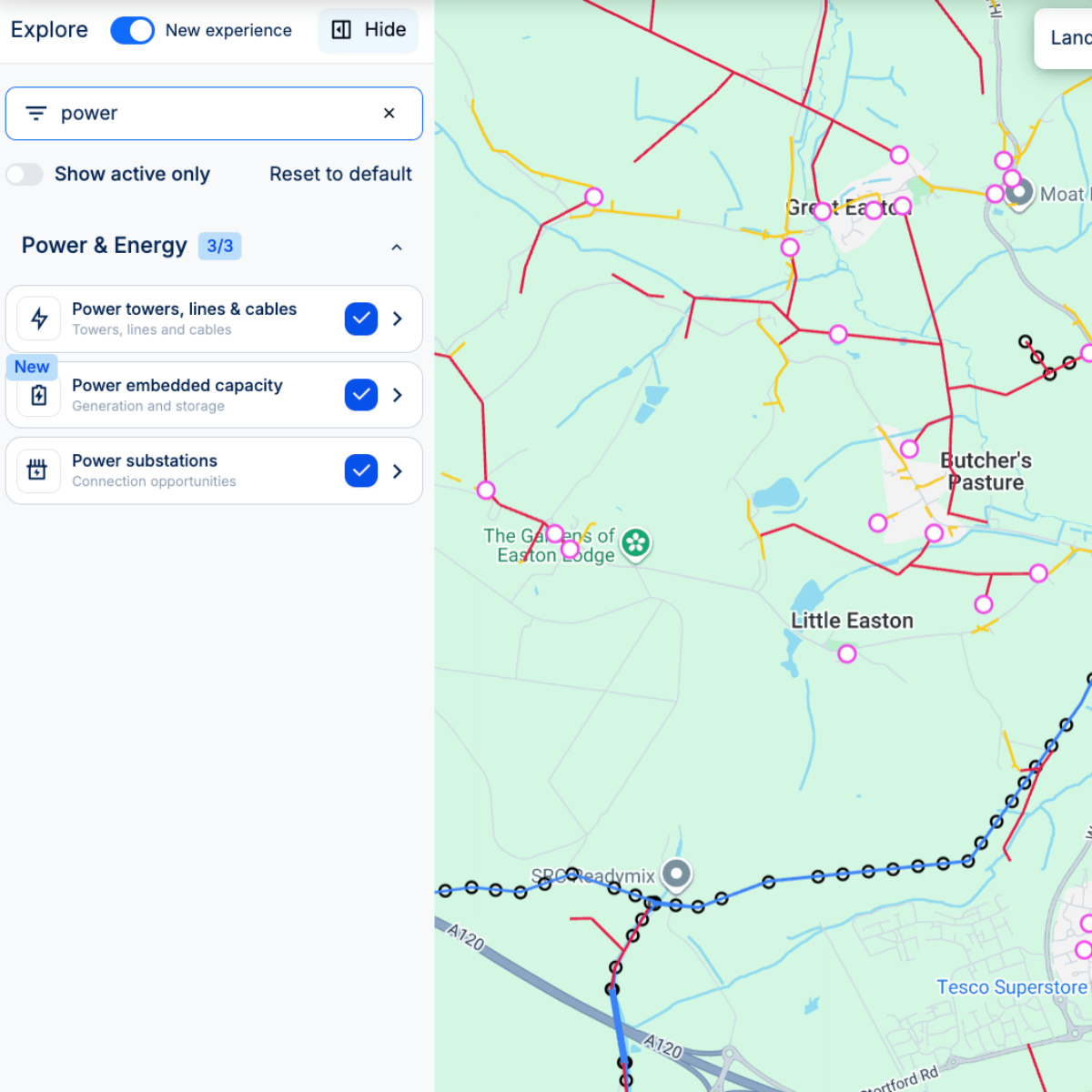 Identify technically viable sites