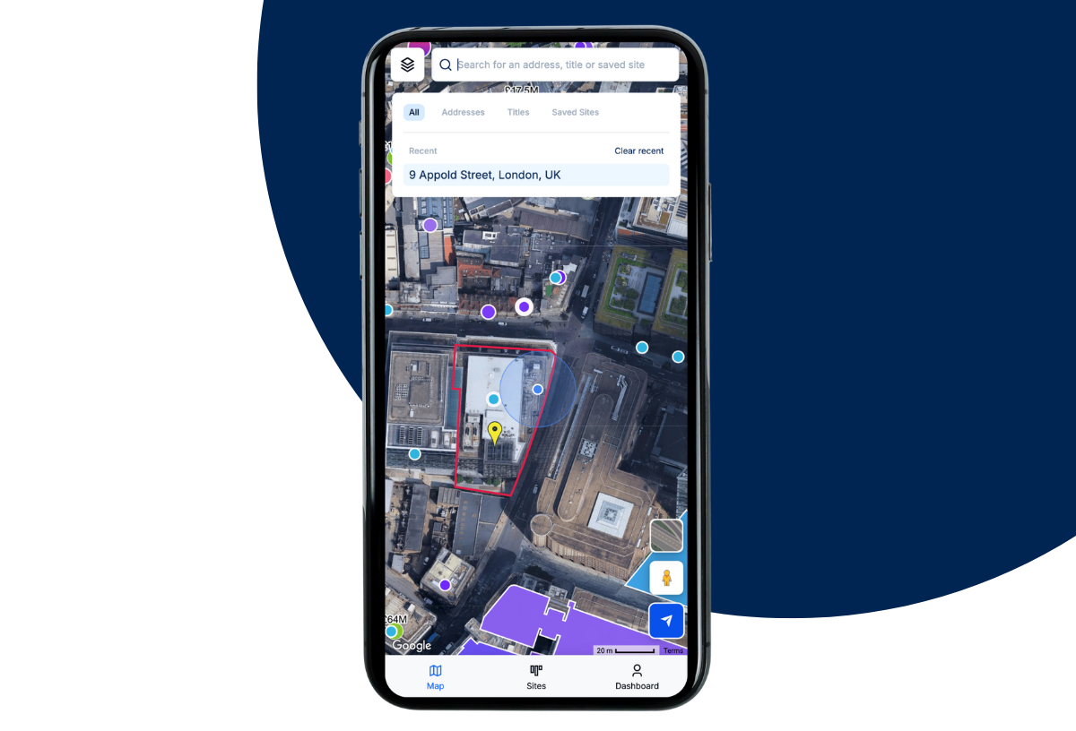 Find sites mobile