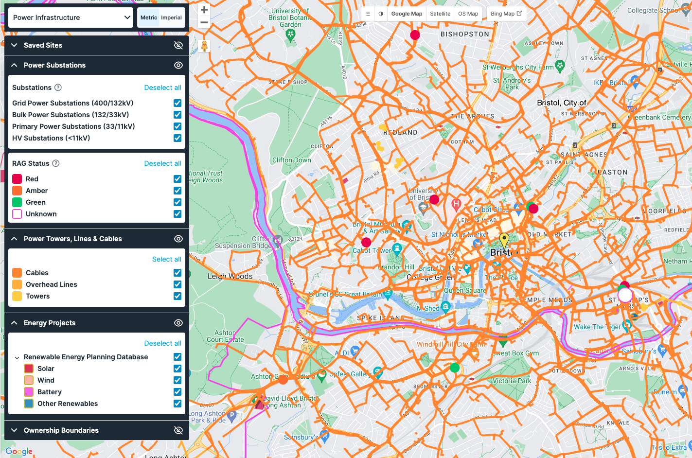 landinsight power infrastructure layer