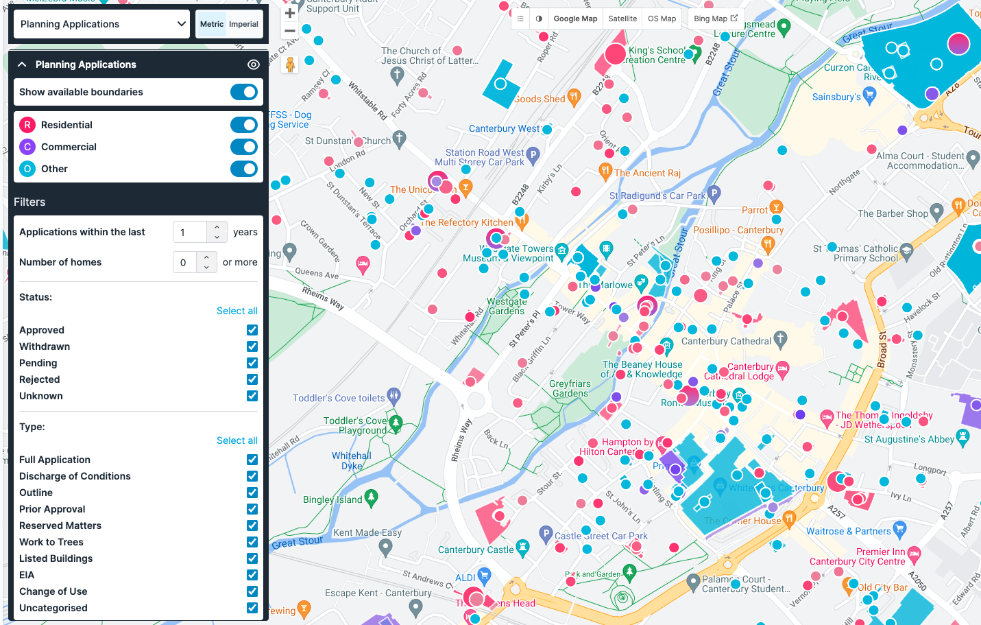 landinsight-planning-applications-layer